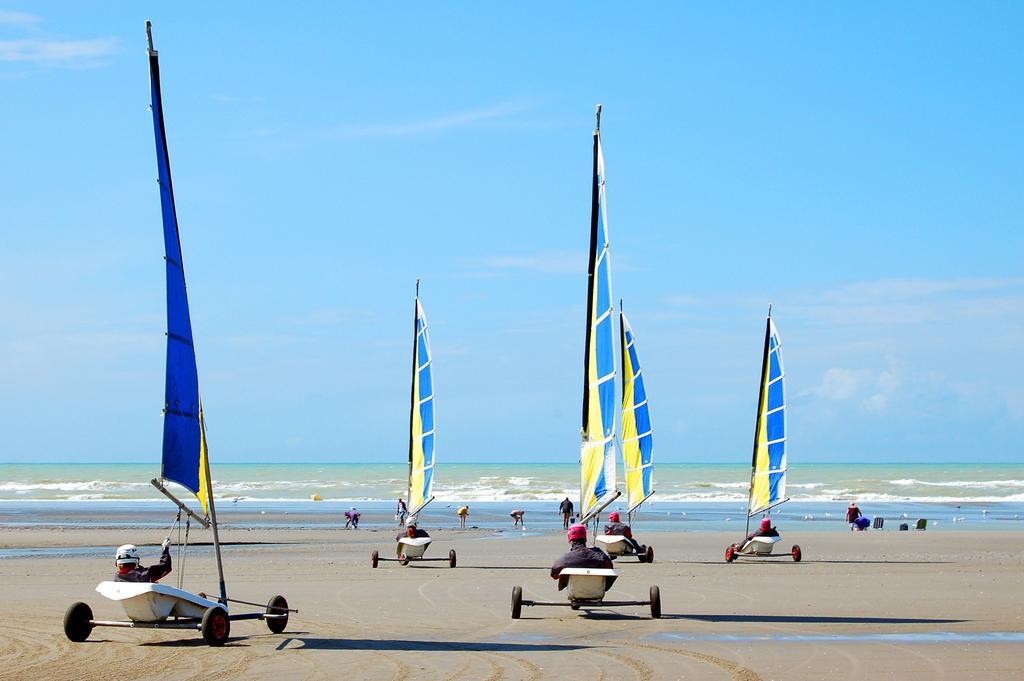 Camping Des Roses Quend Bagian luar foto